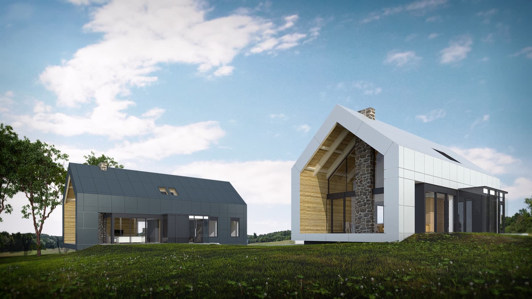 Projekt siedliska dla rodziny wielopokoleniowej